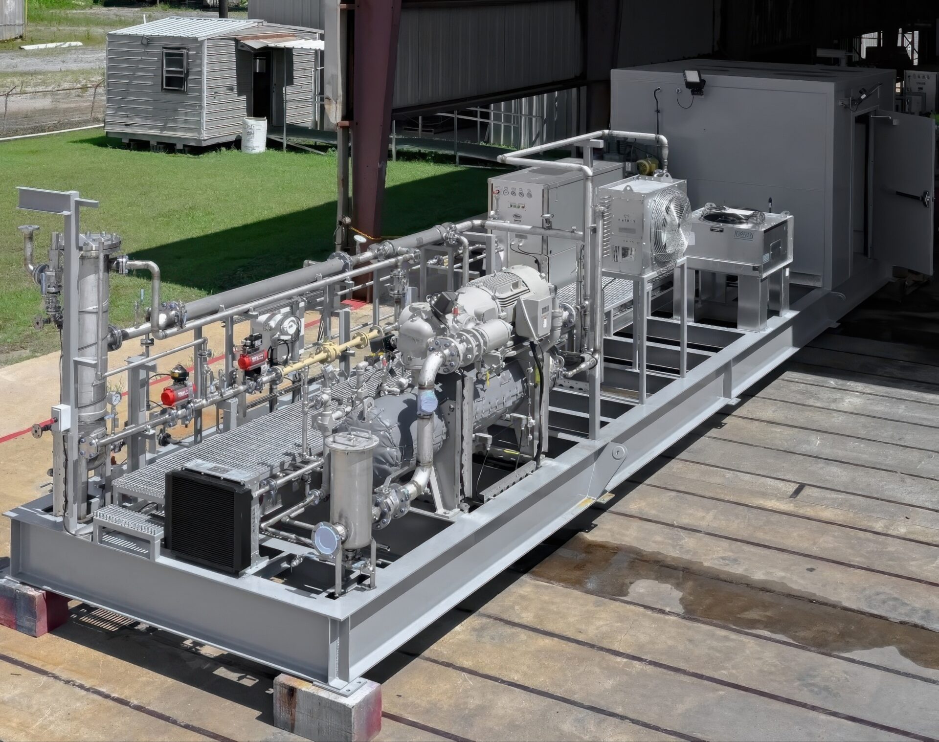 bio gas skid